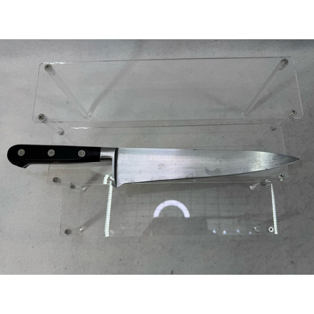 EUC K Sabatier Knife 14” Long Made In France 9” Long Blade Black Handle